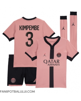 Paris Saint-Germain Presnel Kimpembe #3 Echipament de Fotbal Replică 2024-25 Copii Treilea (+ Șorturi)